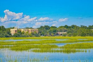 Beaufort Courthouse View with Marsh