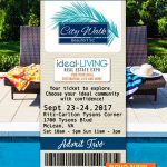 ideal living ticket