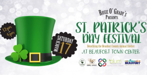 St Patrick's Day Festivities Banner
